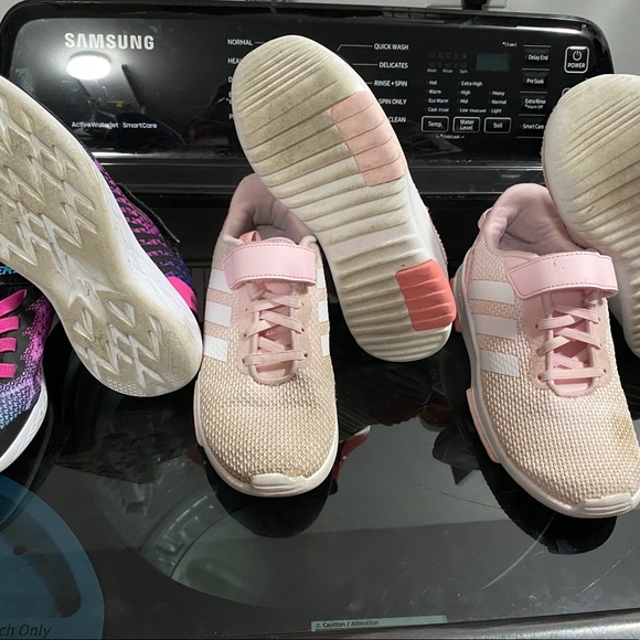 Girls pink adidas 2 and 3 - Picture 2 of 2